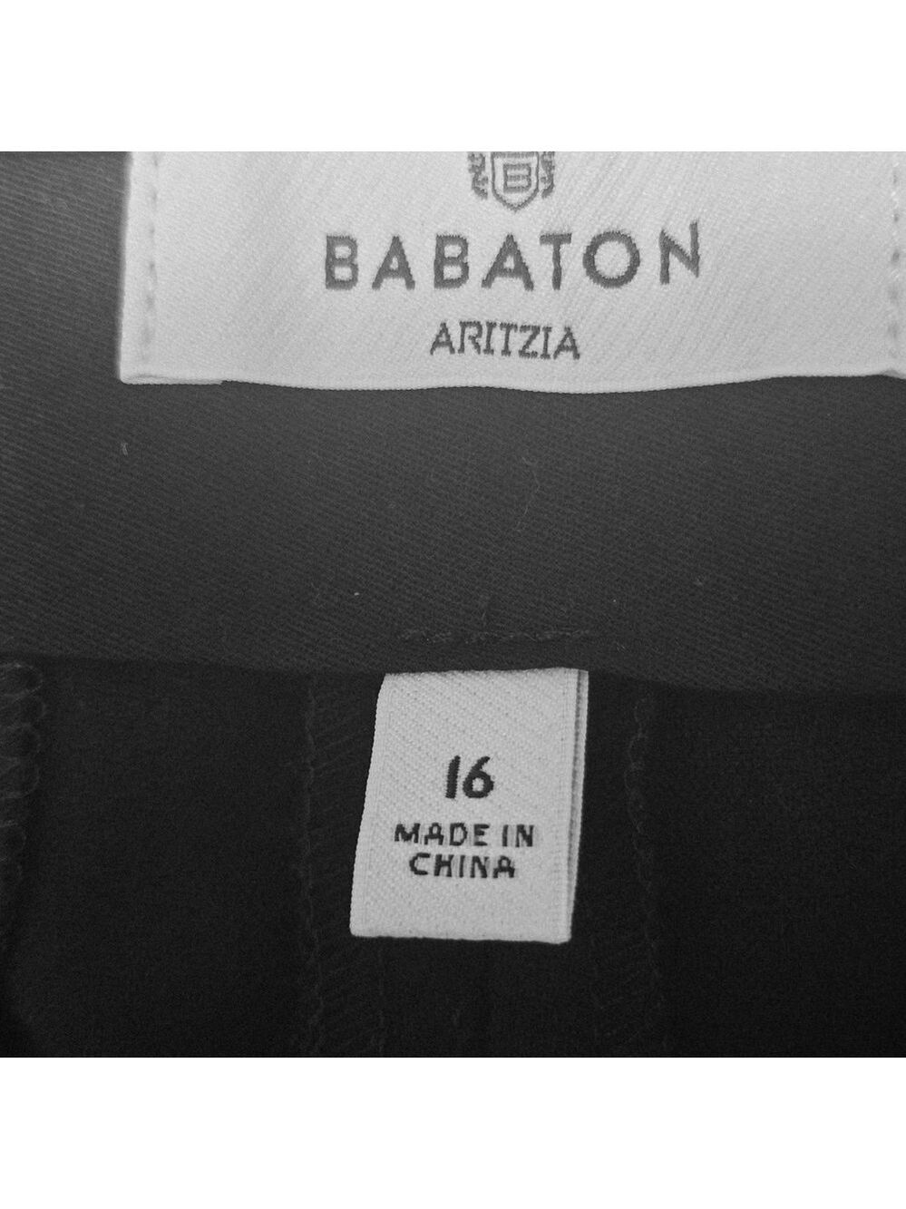 Aritzia Babaton Black High-Waist Tailored Shorts - Picture 8 of 8